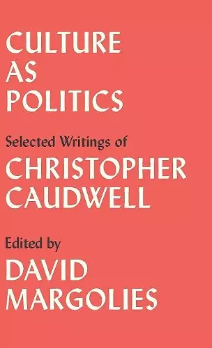 Culture as Politics cover