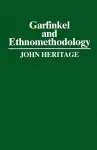 Garfinkel and Ethnomethodology cover