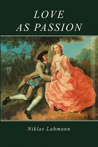 Love as Passion cover