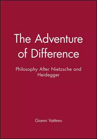 The Adventure of Difference cover