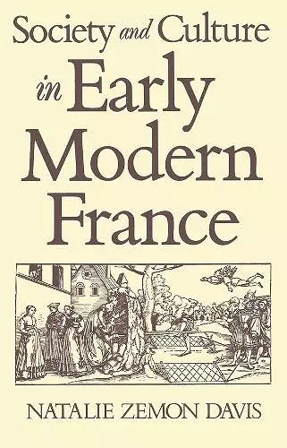 Society and Culture in Early Modern France cover