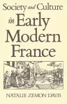 Society and Culture in Early Modern France cover