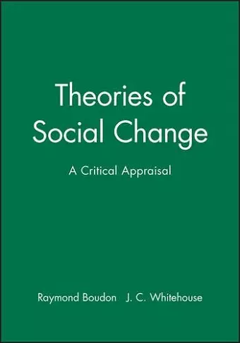 Theories of Social Change cover