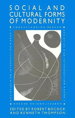 The Social and Cultural Forms of Modernity cover