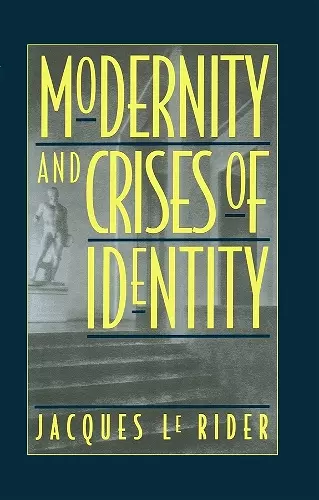 Modernity and Crises of Identity cover