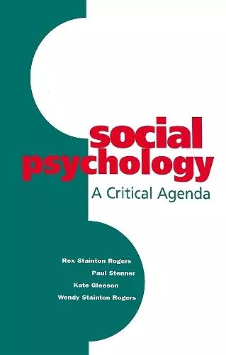 Social Psychology cover