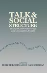 Talk and Social Structure cover