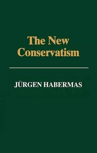 The New Conservatism cover