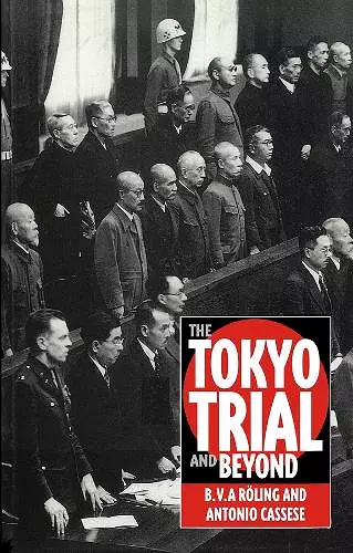 The Tokyo Trial and Beyond cover