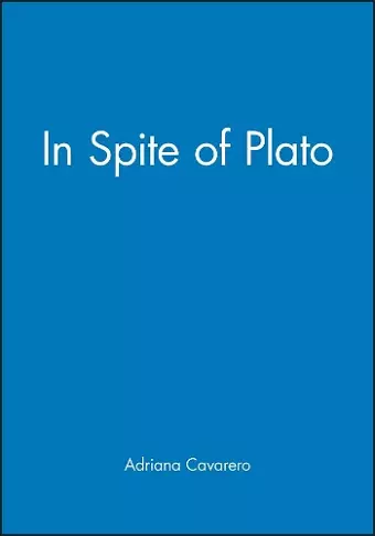 In Spite of Plato cover