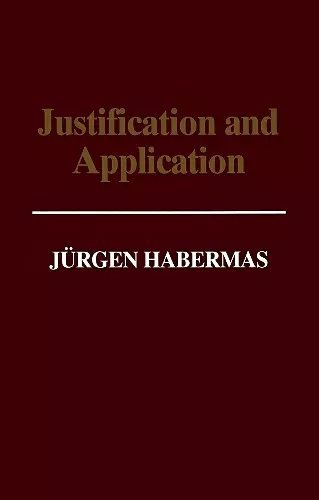 Justification and Application cover