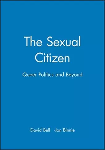 The Sexual Citizen cover