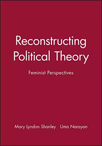 Reconstructing Political Theory cover