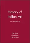 History of Italian Art, 2 Volume Set cover