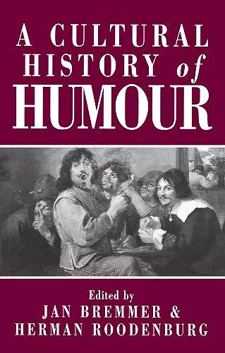 A Cultural History of Humour cover