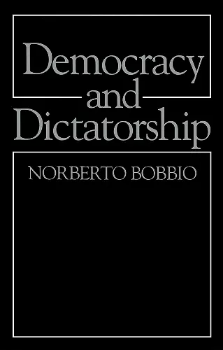 Democracy and Dictatorship cover