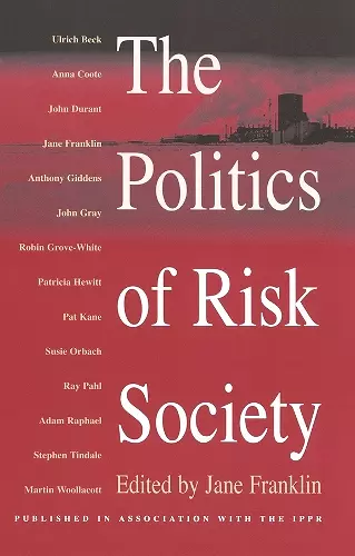 The Politics of Risk Society cover