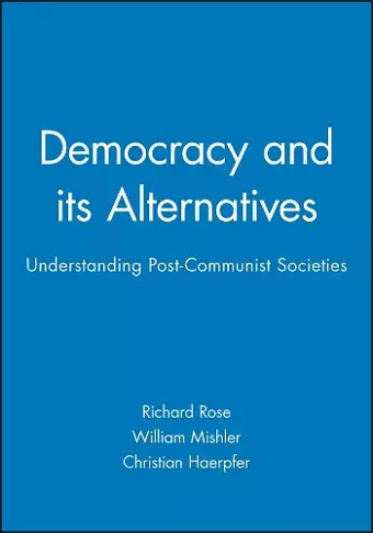 Democracy and its Alternatives cover