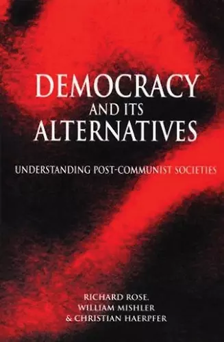 Democracy and its Alternatives cover