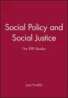 Social Policy and Social Justice cover