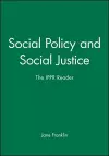 Social Policy and Social Justice cover