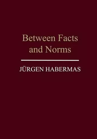 Between Facts and Norms cover