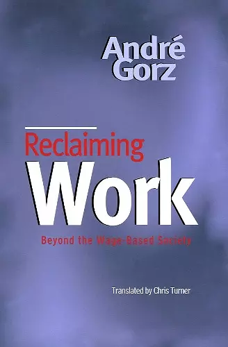 Reclaiming Work cover