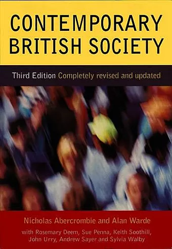 Contemporary British Society cover