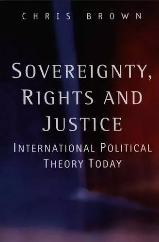 Sovereignty, Rights and Justice cover