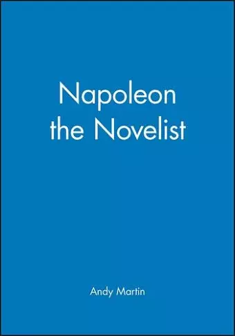 Napoleon the Novelist cover