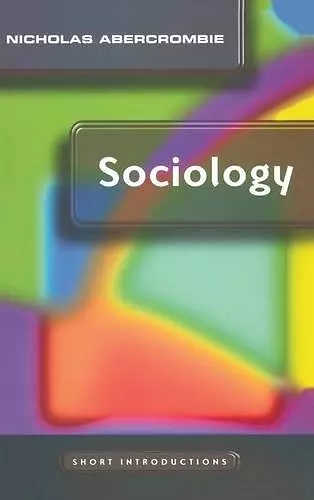 Sociology cover