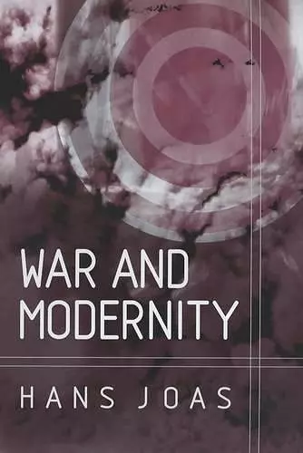 War and Modernity cover