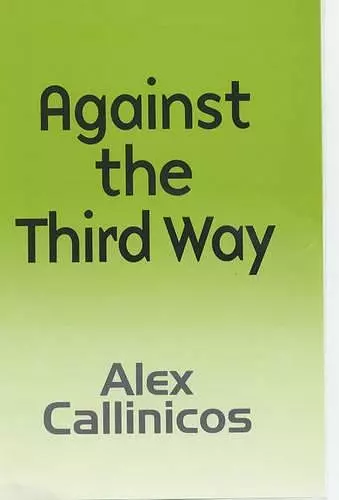 Against the Third Way cover