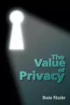 The Value of Privacy cover