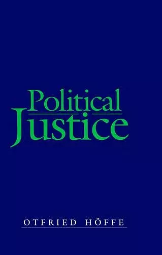 Political Justice cover