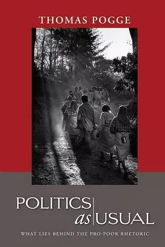 Politics as Usual cover