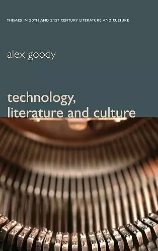 Technology, Literature and Culture cover