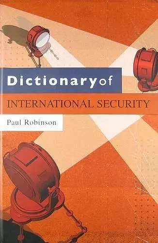 Dictionary of International Security cover
