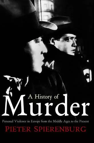 A History of Murder cover