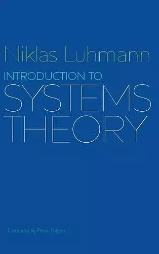 Introduction to Systems Theory cover