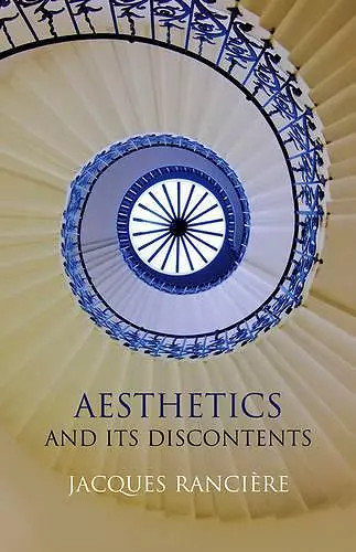Aesthetics and Its Discontents cover