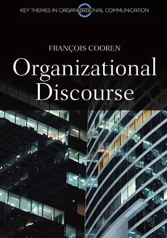 Organizational Discourse cover