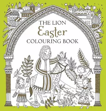 The Lion Easter Colouring Book cover