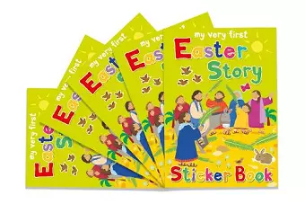 Easter Story Sticker Book cover