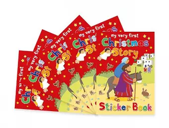 Christmas Story Sticker Book cover