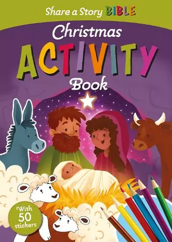 Share a Story Bible Christmas Activity Book cover