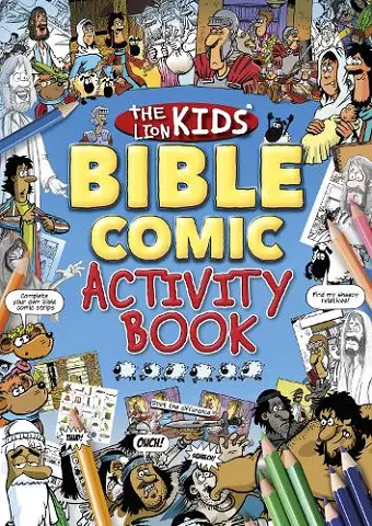 The Lion Kids Bible Comic Activity Book cover