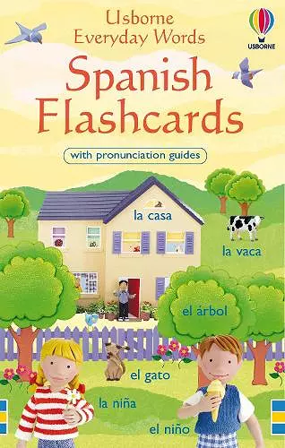Everyday Words in Spanish Flashcards cover