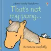 That's not my pony. cover