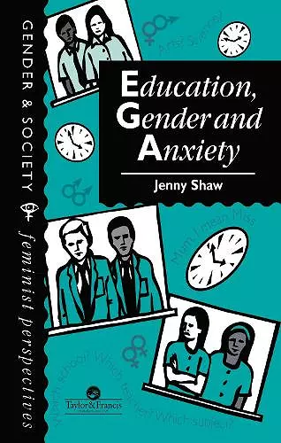 Education, Gender And Anxiety cover